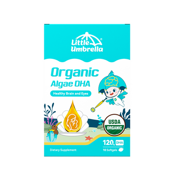Little Umbrella Organic Algae DHA 10 softgels