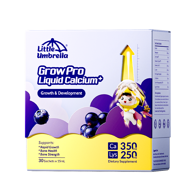 Little Umbrella GrowPro Liquid Calcium — Classic Bluestrawberry — key visual