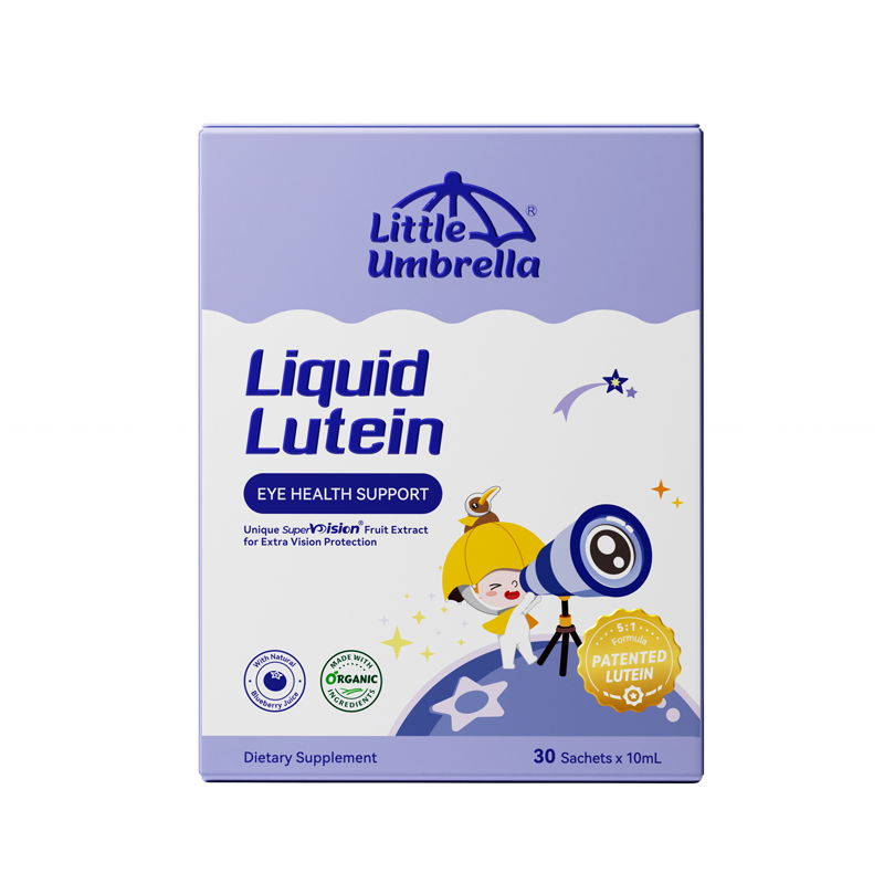 Little Umbrella Liquid Lutein — front view of packaging