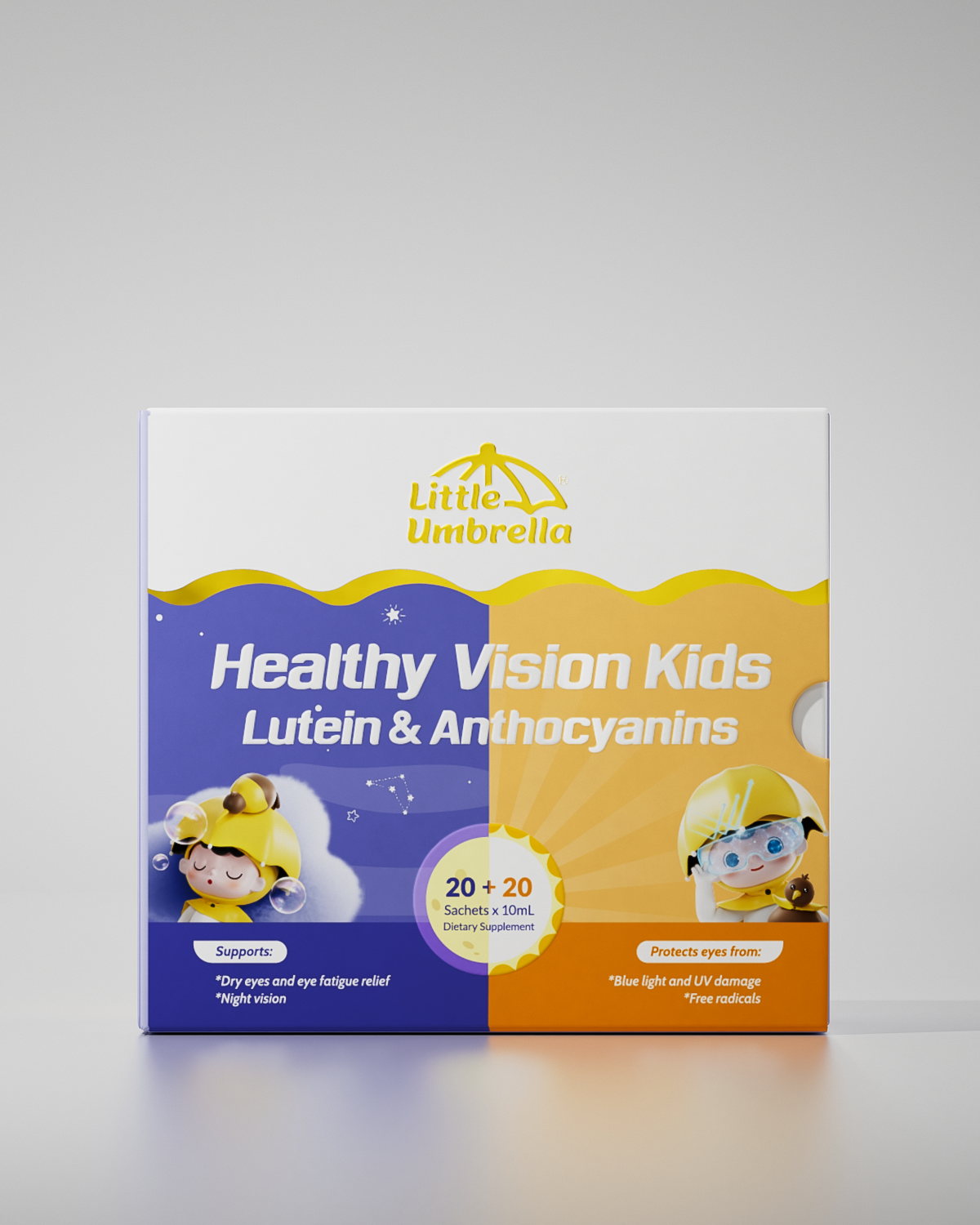 Little Umbrella Healthy Vision Kids — front view of packaging