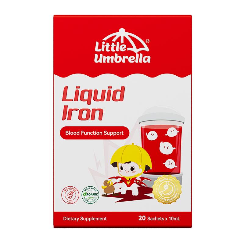 Little Umbrella Liquid Iron — front view of packaging