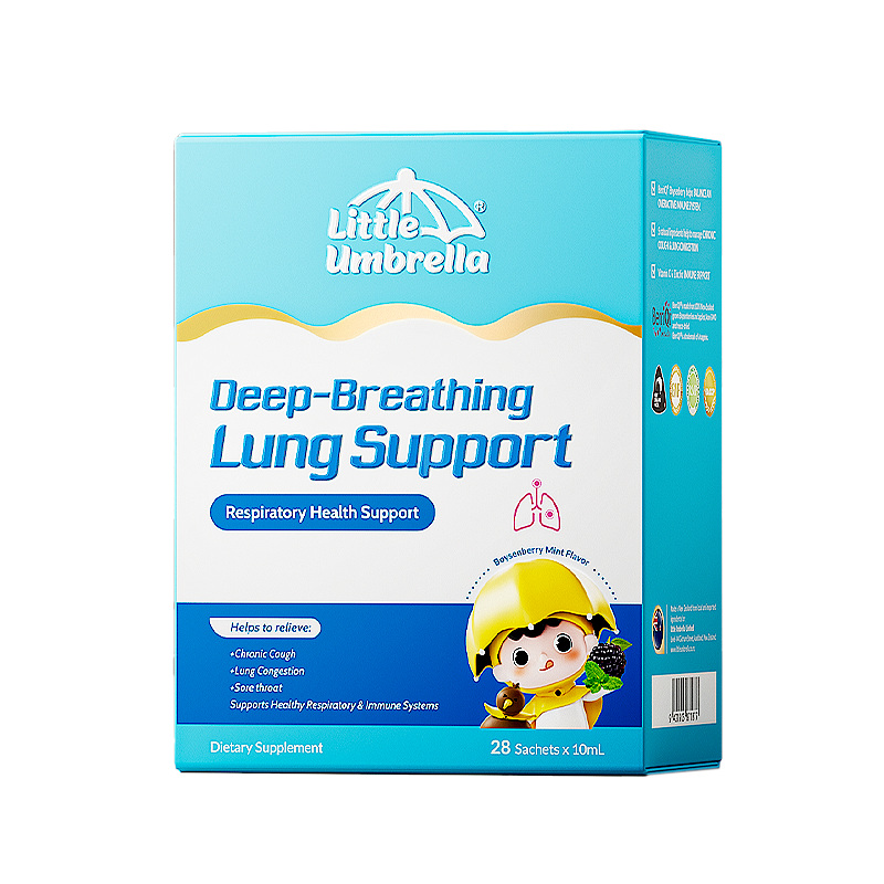 Little Umbrella Deep-Breathing Lung Support — key visual