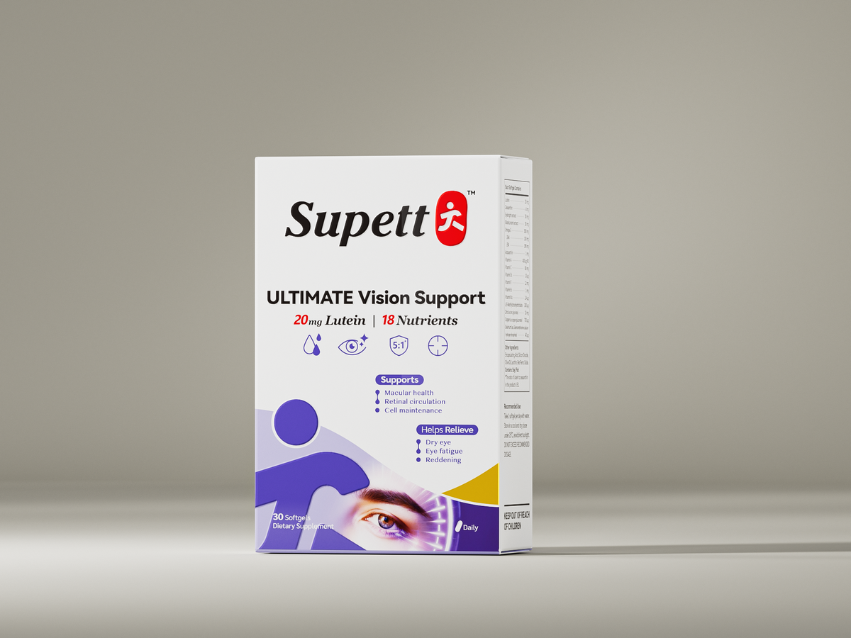 Supett ULTIMATE Vision Support — key visual